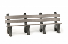 Load image into Gallery viewer, 8&#39; Recycled Park Bench
