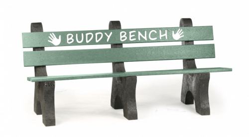 6' Recycled Buddy Bench