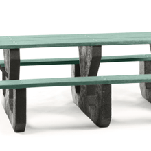 Load image into Gallery viewer, 8&#39; Wheelchair Accessible Recycled Picnic Table
