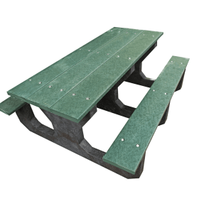 8' Recycled Picnic Table