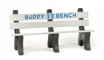 6' Recycled Buddy Bench