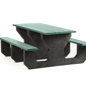 6' Recycled Picnic Table