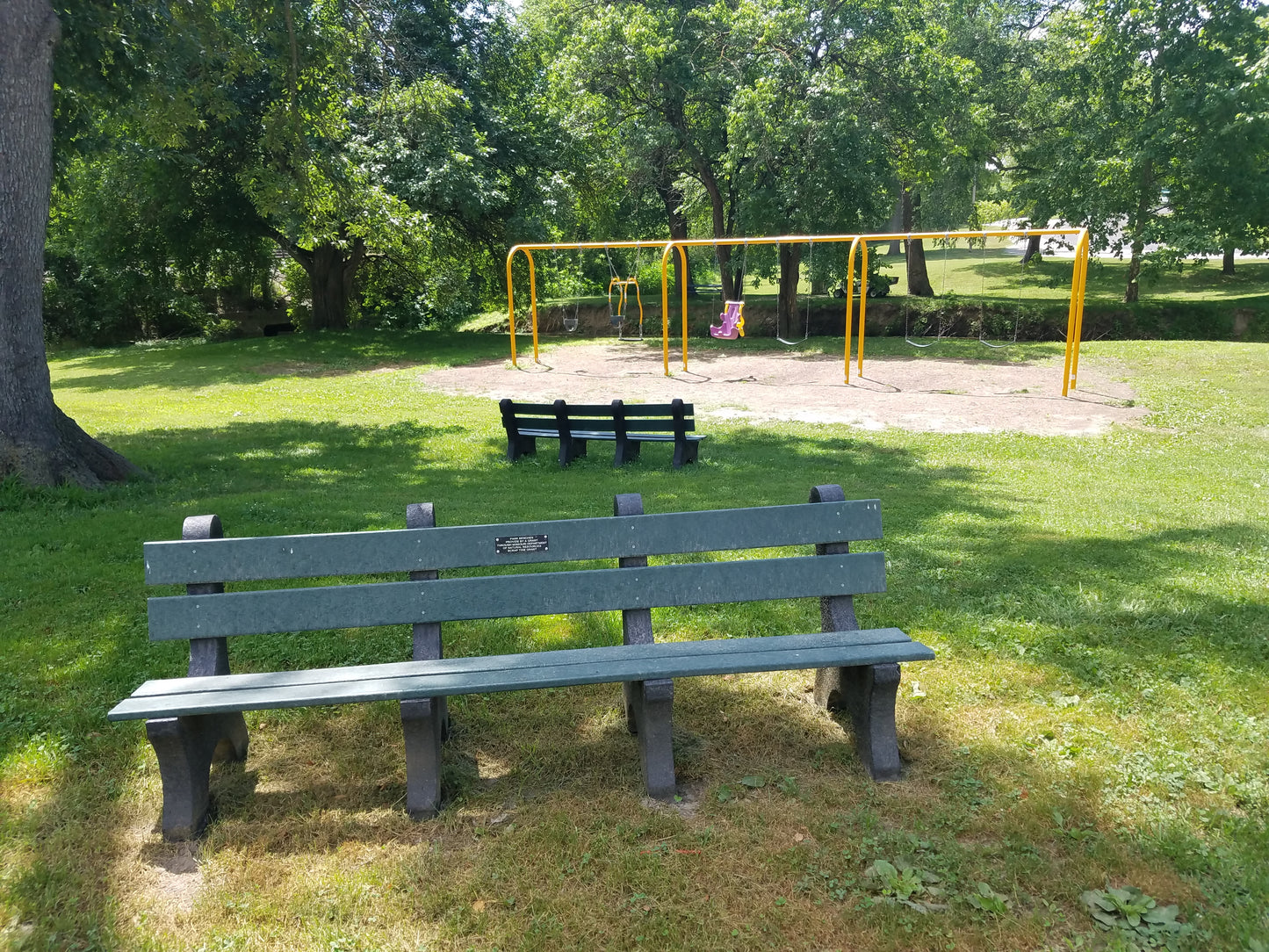 8' Recycled Park Bench